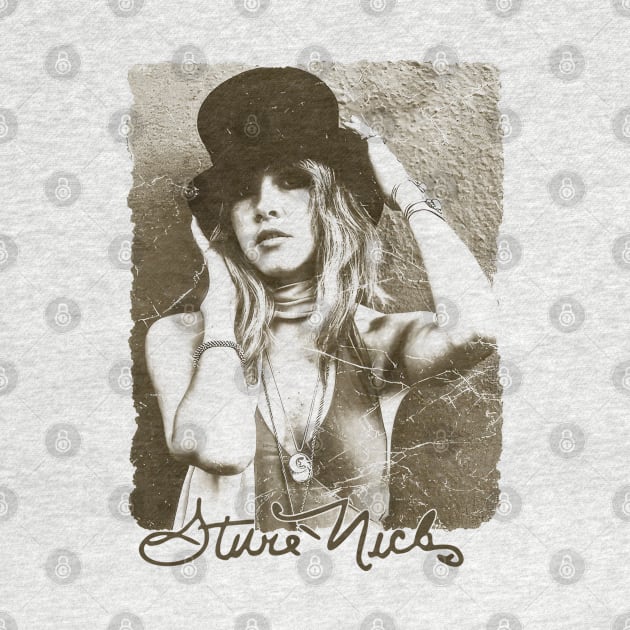 Stevie Nicks Vintage Rock Music by Evergreen Daily